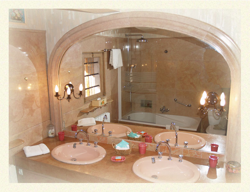 Salle de bain Chambre la Trap�ziste